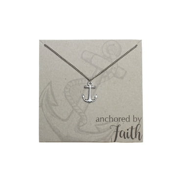 Silver Anchor Necklace