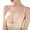 Beige, variant on Women BraFront Closure Seamless Strapless Push Up Bra for Wedding Dresses and Evening Wear Comfortable Support Plus Size M White