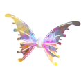 thumbnail image 2 of Alas de hada, alas de mariposa para niñas, suministros para fiestas, disfraz de Halloween, alas de ángel sin luz, 2 of 9