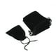 thumbnail image 1 of 10pcs 9 * 12 cm Terciopelo del lazo de regalo de la bolsa favor de la boda bolsas de dulces Bolsas joyería (Negro), 1 of 5