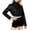 Black, variant on Womens Faux Leather Jacket, Faux Moto Jacket for Women, Fall Fashion Coat with Soft Lining, Trendy Y2k Jackets, Casual Long Sleeve Blazer Style for Winter Outfits, Slim Fit Outerwear Top