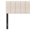 thumbnail image 3 of Kadyn Headboards,Bedroom Headboard, Linen Upholstered Headboard with Solid Wood Legs and Adjustable Width-Beige, 3 of 8