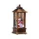 thumbnail image 2 of Farol de bola de nieve navideño iluminado, figura de escritorio, centro de mesa Muñeco de nieve, 2 of 8