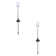 thumbnail image 2 of Easter Solar Garden Stake Lights 6 Pack Bunny and Egg Pattern Color Changing LED Pathway Lights Waterproof Outdoor Holiday Decor for Yard Lawn Patio, 2 of 7