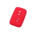 thumbnail image 1 of SEGADEN Étui de Protection en Silicone Compatible avec TOYOTA 3 Boutons Télécommande Intelligente CV2404 Rouge, 1 of 4