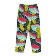 thumbnail image 5 of Daiia Green Mushroom Women's Sleep Pant with Pockets and Drawstring,Pajama Pants-Medium, 5 of 9