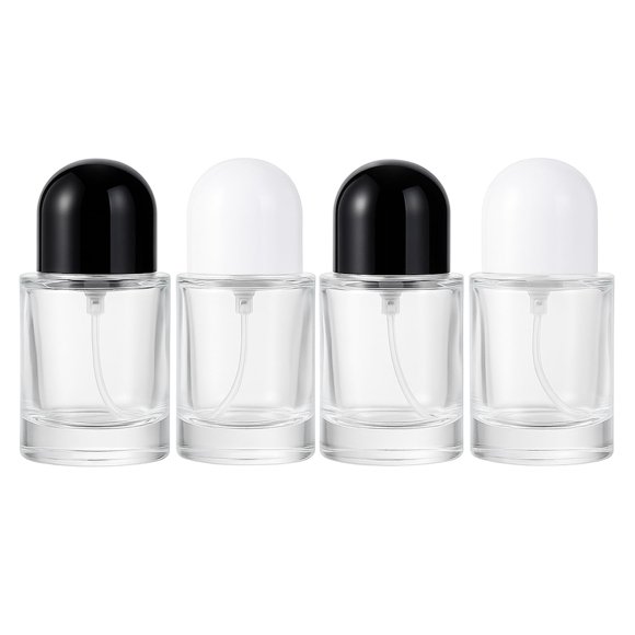 Frascos pulverizadores de perfume Doromy de vidrio de 30 ml, paquete de 4