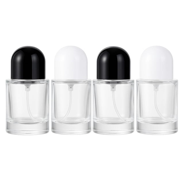 Frascos pulverizadores de perfume Doromy de vidrio de 30 ml, paquete de 4