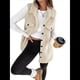 thumbnail image 1 of Chaleco Sin Mangas para Mujer, Chaqueta de Invierno Cálida con Botones Albaricoque M, 1 of 9