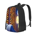 thumbnail image 1 of Yiaed inside out 2 Pattern Carry on Backpack,16.5x12.5x5.5 Personal Item Bag Carry On Backpack Water Resistant Lightweight Daypack, 1 of 6