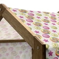 thumbnail image 5 of Dessert Pet House, Yummy Candy Rainbow Swirl Lollipop with Stars Vibrant Design, Outdoor & Indoor Portable Dog Kennel with Pillow and Cover, 5 Sizes, Multicolor, by Ambesonne, 5 of 5
