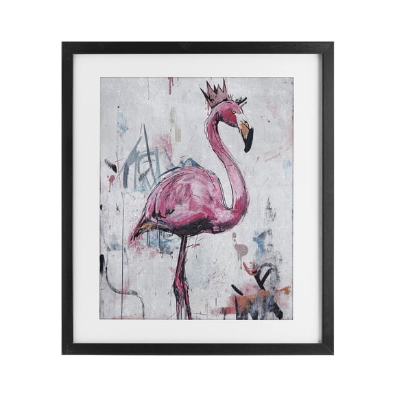 Stupell Industries Eclectic Urban Feather Glow Black Framed Print Under Glass, 13 x 16, by Svetlana Aleynikova