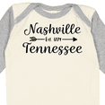 thumbnail image 4 of Inktastic Nashville Tennessee Est.1779 Boys or Girls Long Sleeve Baby Bodysuit, 4 of 5