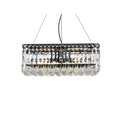 thumbnail image 3 of Elegant Lighting Maxime Transitional Wall Sconce Black 4 E12 Lights Metal Crystal, 3 of 4