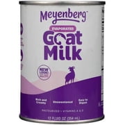 Meyenberg Evaporated Goat Milk, 12 fl oz, (Pack of 12)