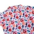 thumbnail image 3 of Kid Girls Chic Rash Guard Swimsuit Pool Party Swim Wear Beach Bathing Suit (Colorful Flowers, 4T), 3 of 4