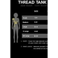 thumbnail image 2 of Thread Tank Mom Life is the Best Life Women's Sleeveless Flowy Racerback Tank Top Charcoal Large, 2 of 3