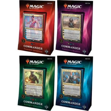 Magic The Gathering - Commander 2018 - All 4