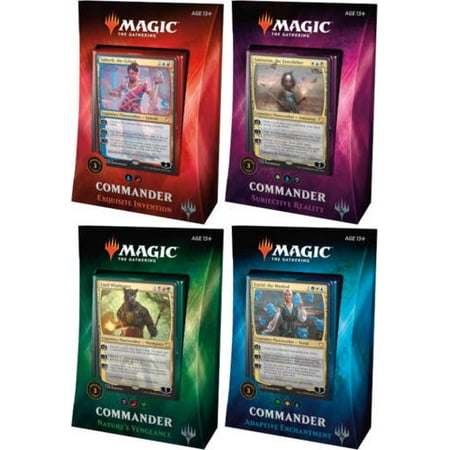 Magic The Gathering - Commander 2018 - All 4 (Best 2019 Commander Deck)