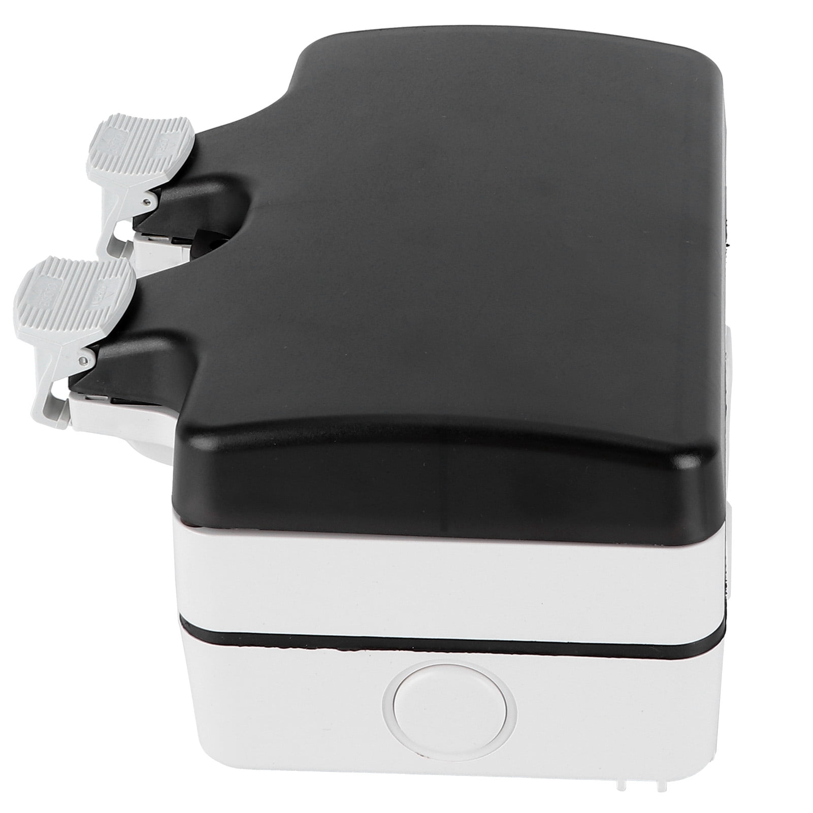 2-Gang Socket Enclosure for Outdoor Use, Durable & Multifunctional, 86 Type Design IP66 Waterproof Junction Box Estrela