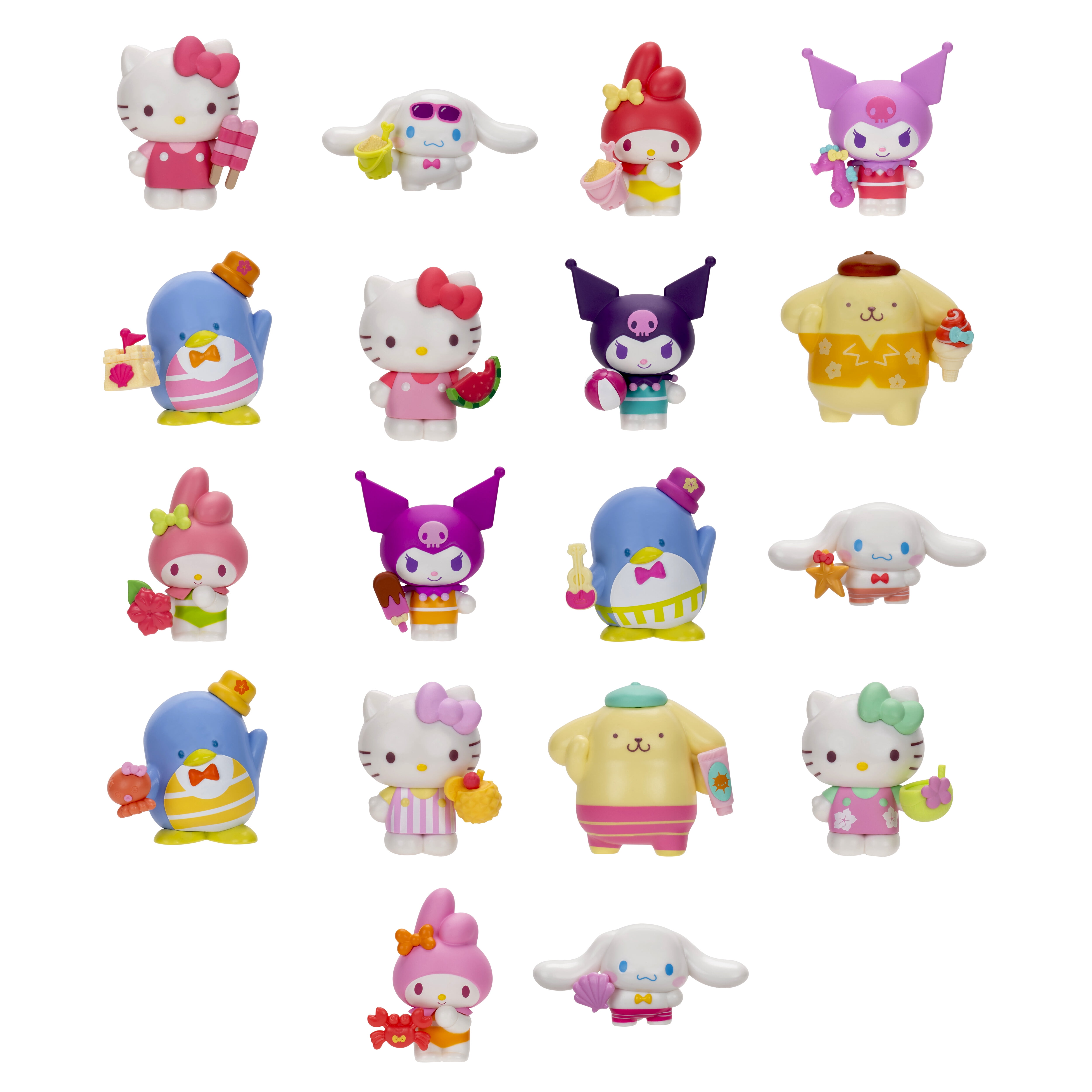 Hello Kitty and Friends Tropical Party 2 inch Blind Single Figure and Accessory (One Count)