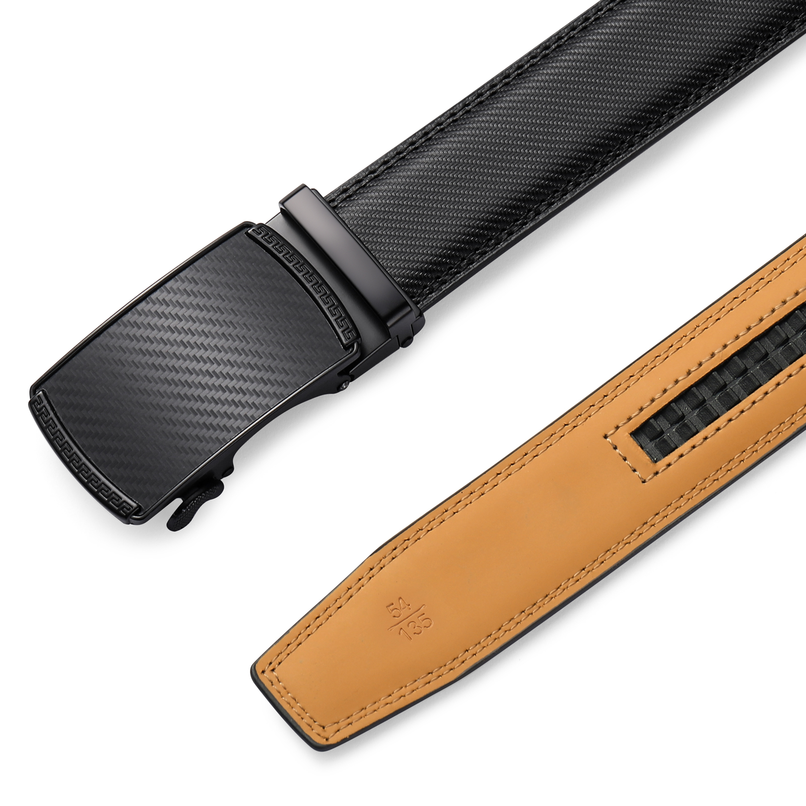 Sendefn Leather Belt for Men with Ratchet Buckle photo 7