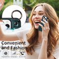 thumbnail image 5 of iPhone 14 PRO Case ,Card Slots Leather Wrist Strap Phone Cover for iPhone 14 PRO, 5 of 5