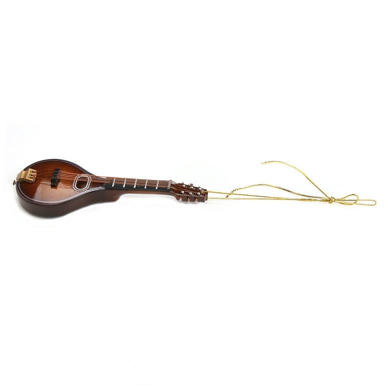 Miniature Mandolin Mini Mandolin Musical Instrument Model Replica  Collection Decorative Ornaments Display