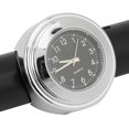 thumbnail image 4 of Motorcycle Dial Clock, Handlebar Clock Exquisite Durable  For Universal Vehicles For 7/8in-1in Handles White Dial,Black Dial, 4 of 8