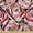 Dark Pink and Redbrown, variant on Ambesonne Floral Fabric by the Yard Upholstery, Red Roses Colorful Flowers, 1 Yard, Dark Salmon and Slate Blue