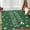 Green, variant on Christmas Snowflake Area Rug Washable Non Slip for Entryway Merry Christmas Mats for Front Door Soft Low Pile Christmas Door Mats for Kitchen, Farmhouse, Entryway