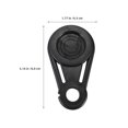 thumbnail image 2 of RUNROTOO 18Ud Clips Para Fijar Impermeables Con Sin Taladro Color Negro Para Tiendas Y Toldos, 2 of 6
