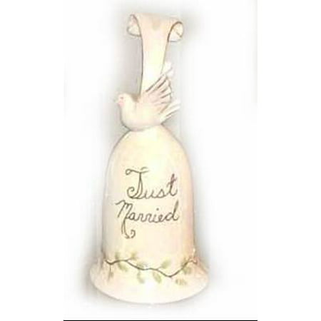 Eternity Bell ""Just Married"" - Clayworks Blue Sky 2006 -  Heather Goldminc