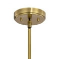 thumbnail image 2 of 52410PN-Kichler Lighting-Kimrose - 3 Light Small Chandelier In Art Deco Style-14.75 Inches Tall and 18 Inches Wide-Polished Nickel Finish, 2 of 7