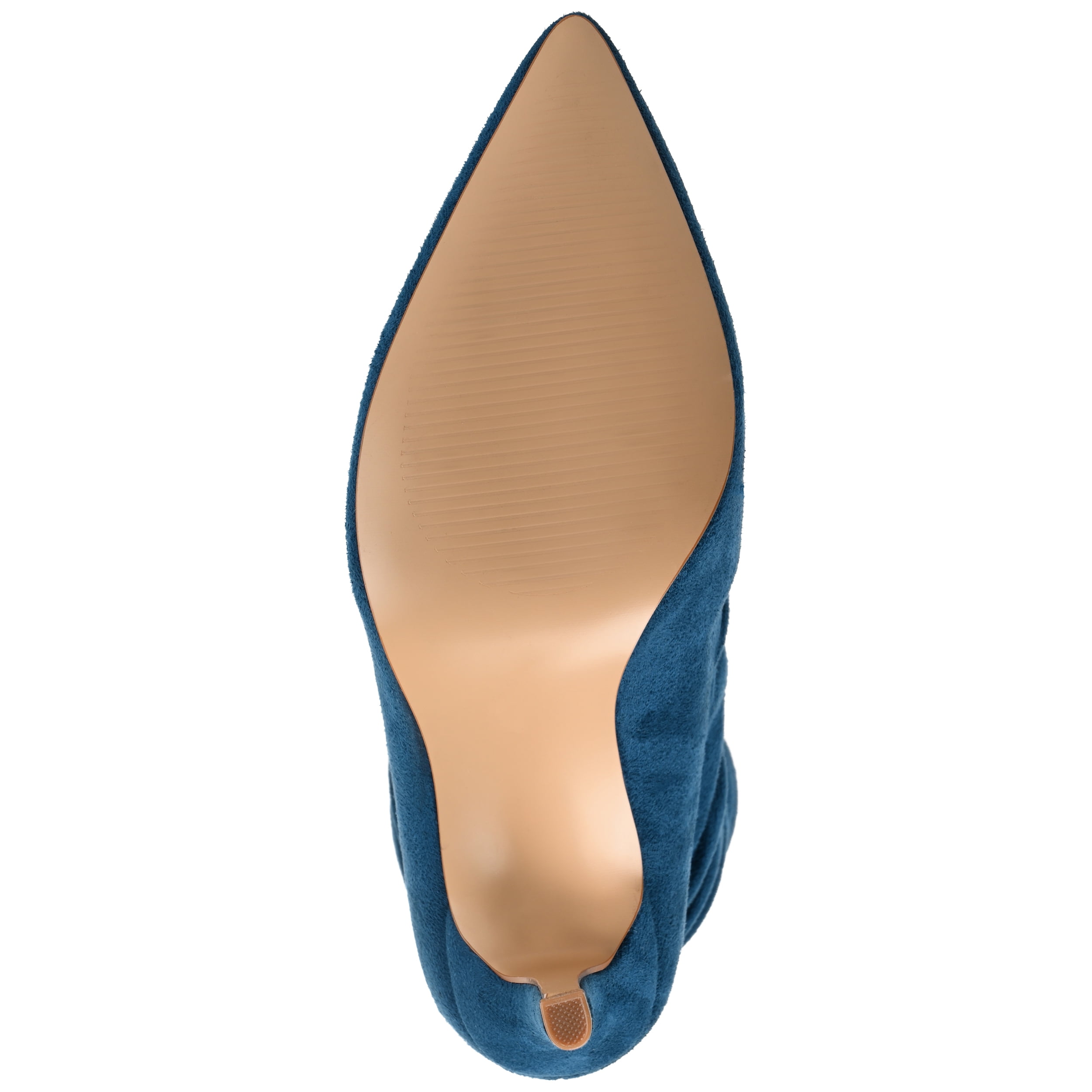 Journee Womens Markie Back Heel Zip Stiletto Booties, Widths Available