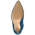 thumbnail image 6 of Journee Womens Markie Back Heel Zip Stiletto Booties, Widths Available, 6 of 10