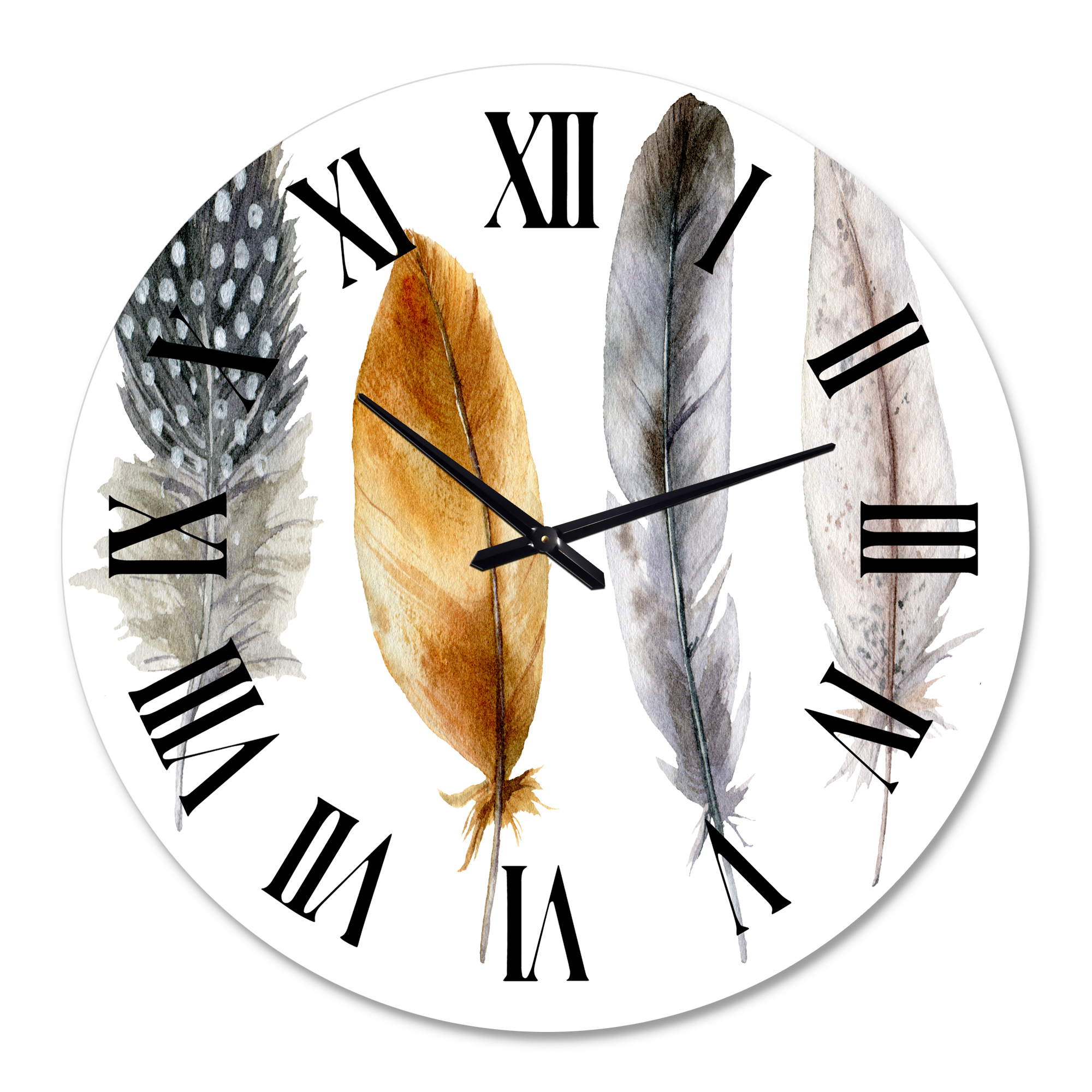 Designart 1 in Bohemian Wall Clock