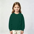 thumbnail image 2 of HAJWOH Kids Girls Boys Oversized Crewneck Sweatshirts Pullover Tops Fashion Clothes Long Sleeve Sweatshirts Toddler Kids, 2 of 6