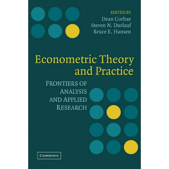 Econometric Theory and Practice: Frontiers of Analysis and Applied Research, (Paperback)