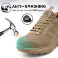thumbnail image 5 of MeMoride Steel Toe Shoes for Men Slip Resistant Safety Work Sneakers Comfortable Breathable for Industrial Construction, 5 of 7