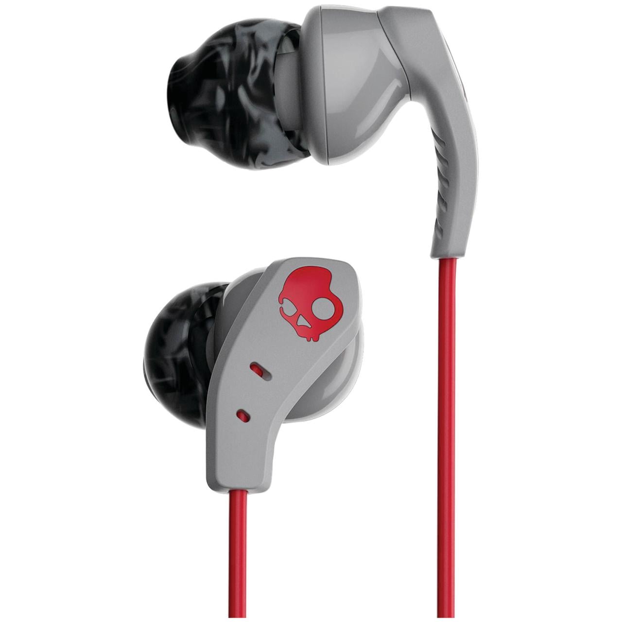 Skullcandy S2CDYK605 Method Sport Earbuds (Gray Swirl/Red) Walmart