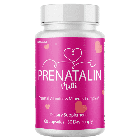Prenatalin- Prenatal Formula Advanced Blend of Vitamins and Minerals-60 Capsules