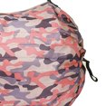 thumbnail image 5 of Bolsa de supermercado plegable, diseño plegable, tela Oxford de gran capacidad, bolsa de compras reutilizable ampliamente utilizada, camuflaje rosa, 5 of 5