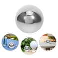 thumbnail image 1 of LOLIPPYY Boule de Regard 1Pcs Acier Inoxydable Argent 6 Po pour Décoration de Jardin Extérieur Ronde, 1 of 8