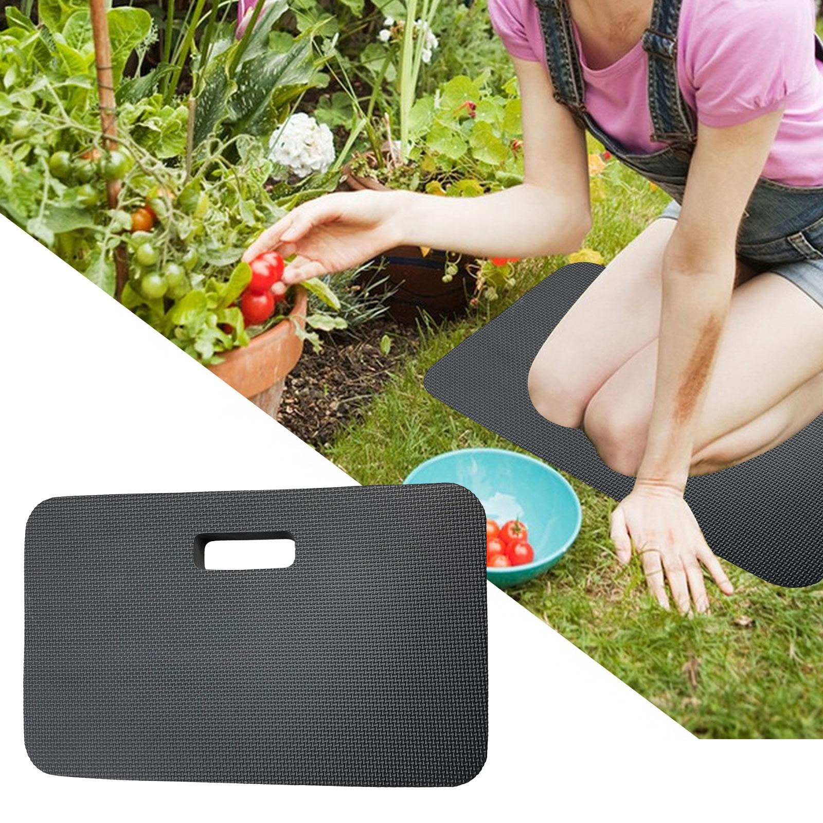 Thick Knee Pads Cushion High Density Foam Kneeler Mats Multifunctional Kneeling Mats for Yard Work Exercise Workout Gardening Black
