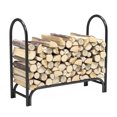 thumbnail image 2 of Regal Flame 4 ft Heavy Duty Firewood Shelter Log Rack for Fireplaces and Fire Pits to Enjoy a Real Fire or Complement Vent-Free, Propane, Gas, Gas Inserts, Ethanol, Electric, Indoor Outdoor Fireplaces, 2 of 9