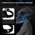 thumbnail image 2 of Casco de soldadura con oscurecimiento automático y energía solar de color verdadero con 2 sensores de filtro para soldadura por arco MIG TIG MAG WM-110, 2 of 5