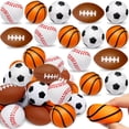 thumbnail image 1 of Pelota antiestrés Toy AMENON Sports, baloncesto, béisbol, fútbol y fútbol, 1 of 8