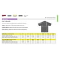 thumbnail image 2 of Tri-Mountain Element 095 Easy Care Pique Golf Shirt, 4X-Large Tall, White, 2 of 2