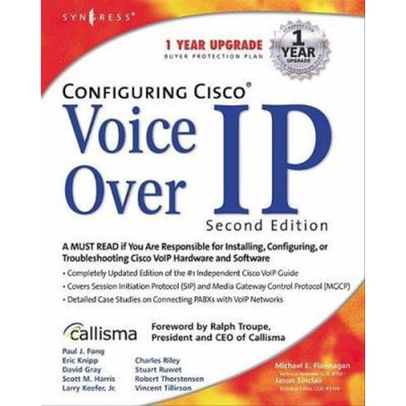 Pre-Owned Configuring Cisco Voice Over IP (Paperback) 1931836647 9781931836647